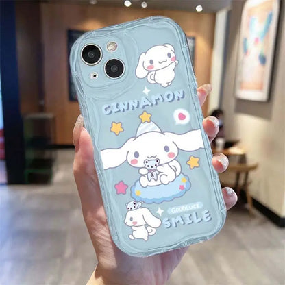 Sanrio Kuromi Hello Kitty Hand Chain Phone Case