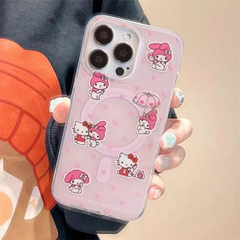 Pink Hello Kitty Magnetic Phone Case