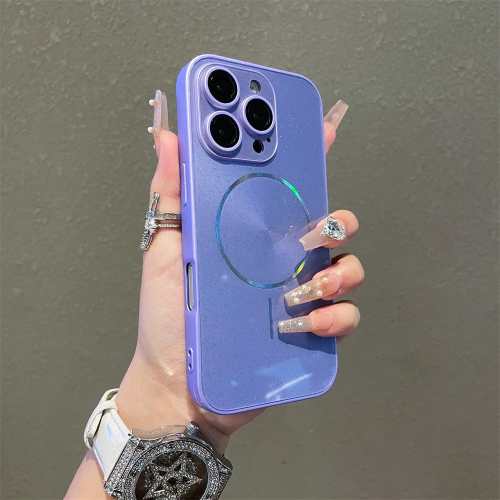 Glitter Aurora Magnetic Phone Case