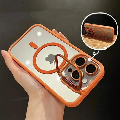 Magnetic Shockproof Stand Case iPhone