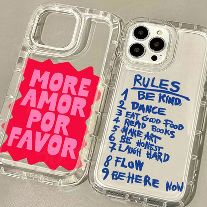 More Amor Por Favor Phone Case