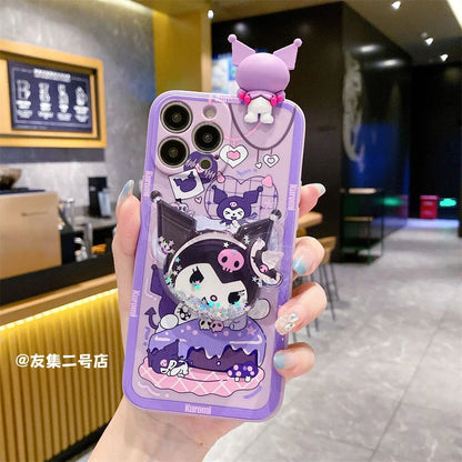 Sanrio Kuromi Shoulder Strap Phone Case