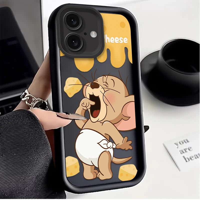 Tom and Jerry Soft Silicone Phone Case