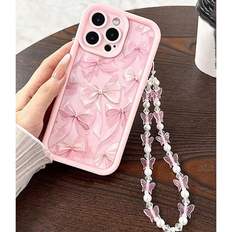 Pink Bow Phone Case