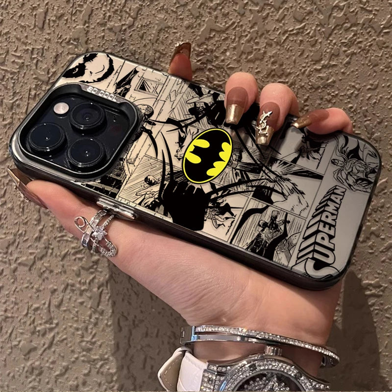 Spider-Man Batman Marvel iPhone Case