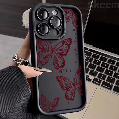 Pink Butterfly Phone Case