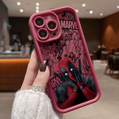 Marvel Deadpool Cartoon Phone Case