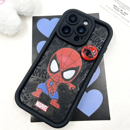 3D Spider-Man Cartoon Silicone Phone Case