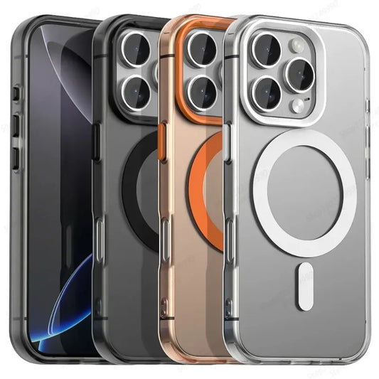 Magnetic Frosted Military Phone Case