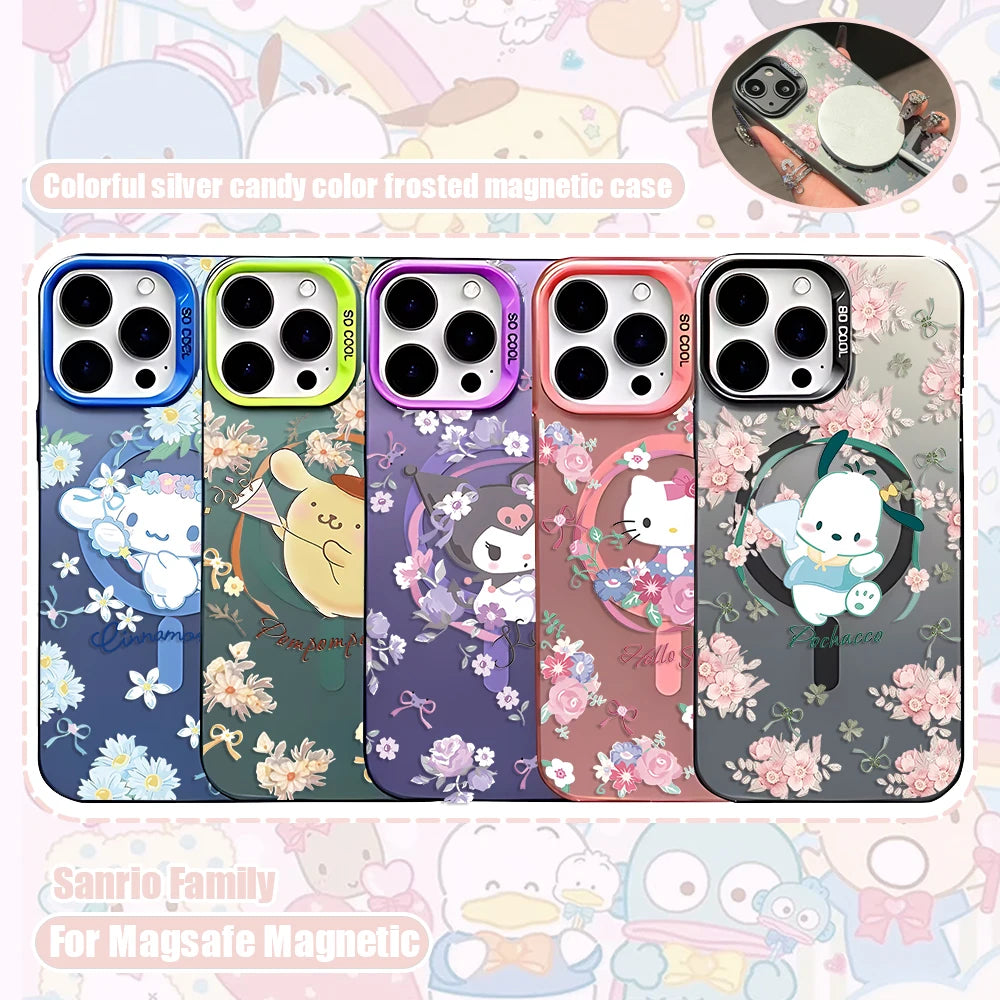 Hello Kitty Kuromi Magsafe Magnetic Phone Case