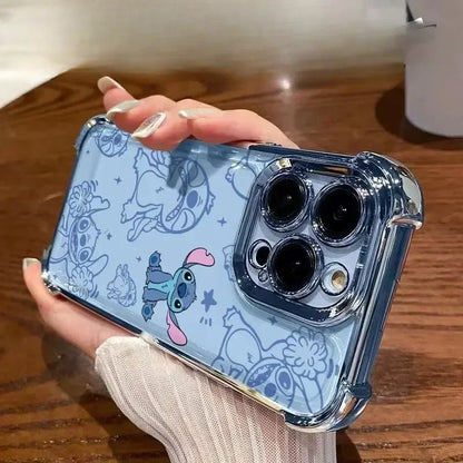 Cute Stitch Clear Phone Case