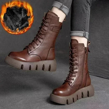 ColdGuard™ Ankle Boots – Plush Warmth, Rugged Style!