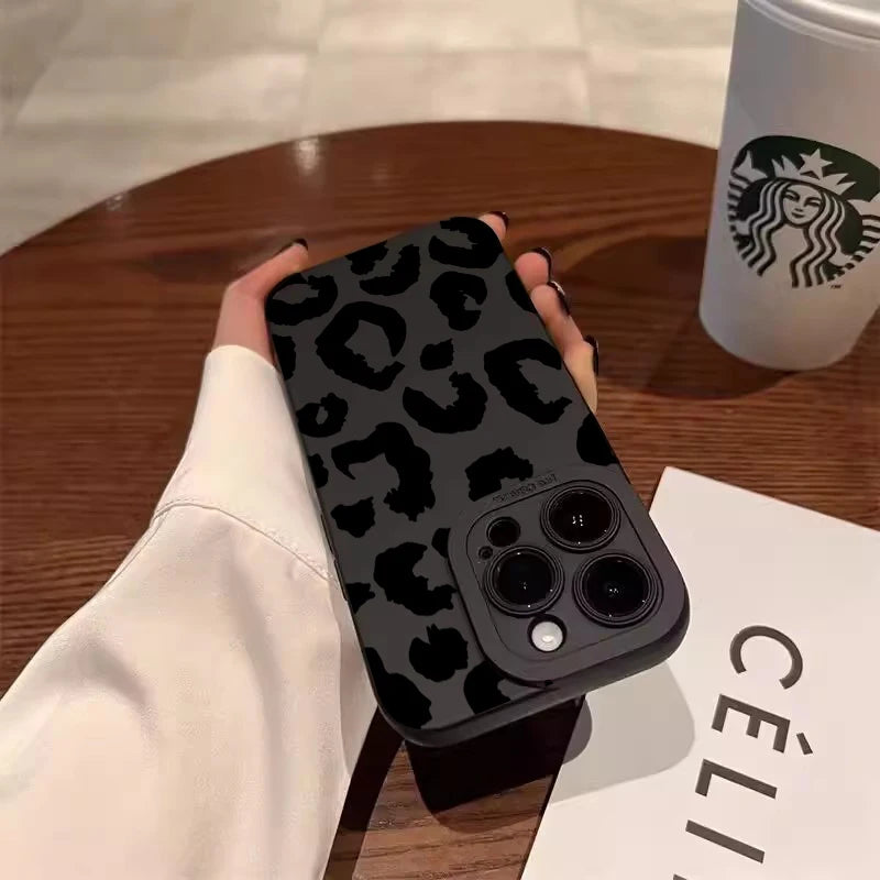 Leopard Design TPU Phone Case