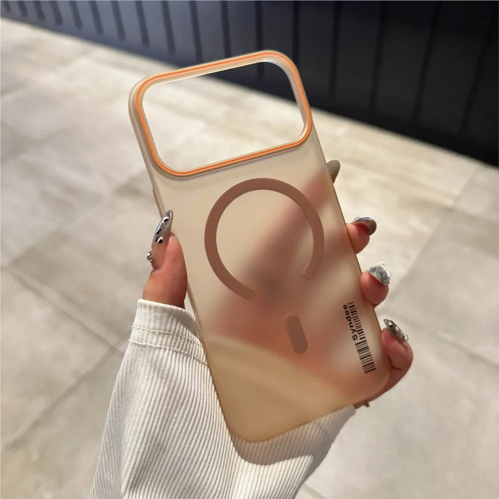 Matte Clear Magnetic Case