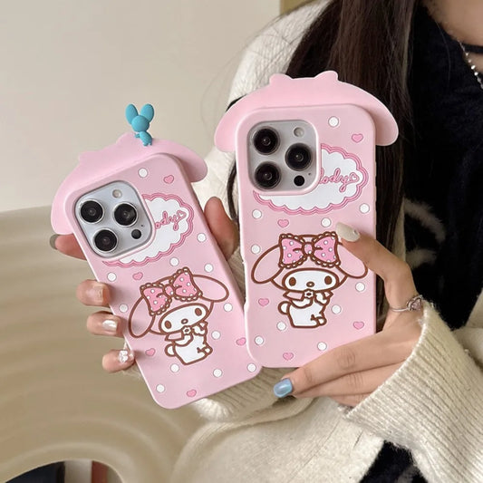 3D Cartoon Sanrio My Melody Phone Case