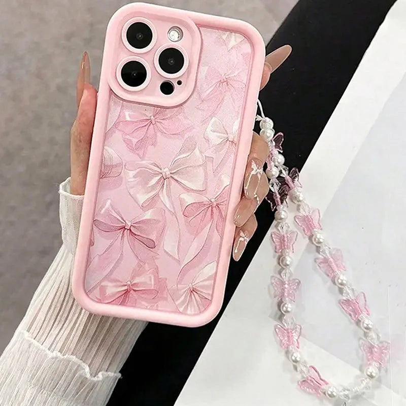Pink Bow Phone Case