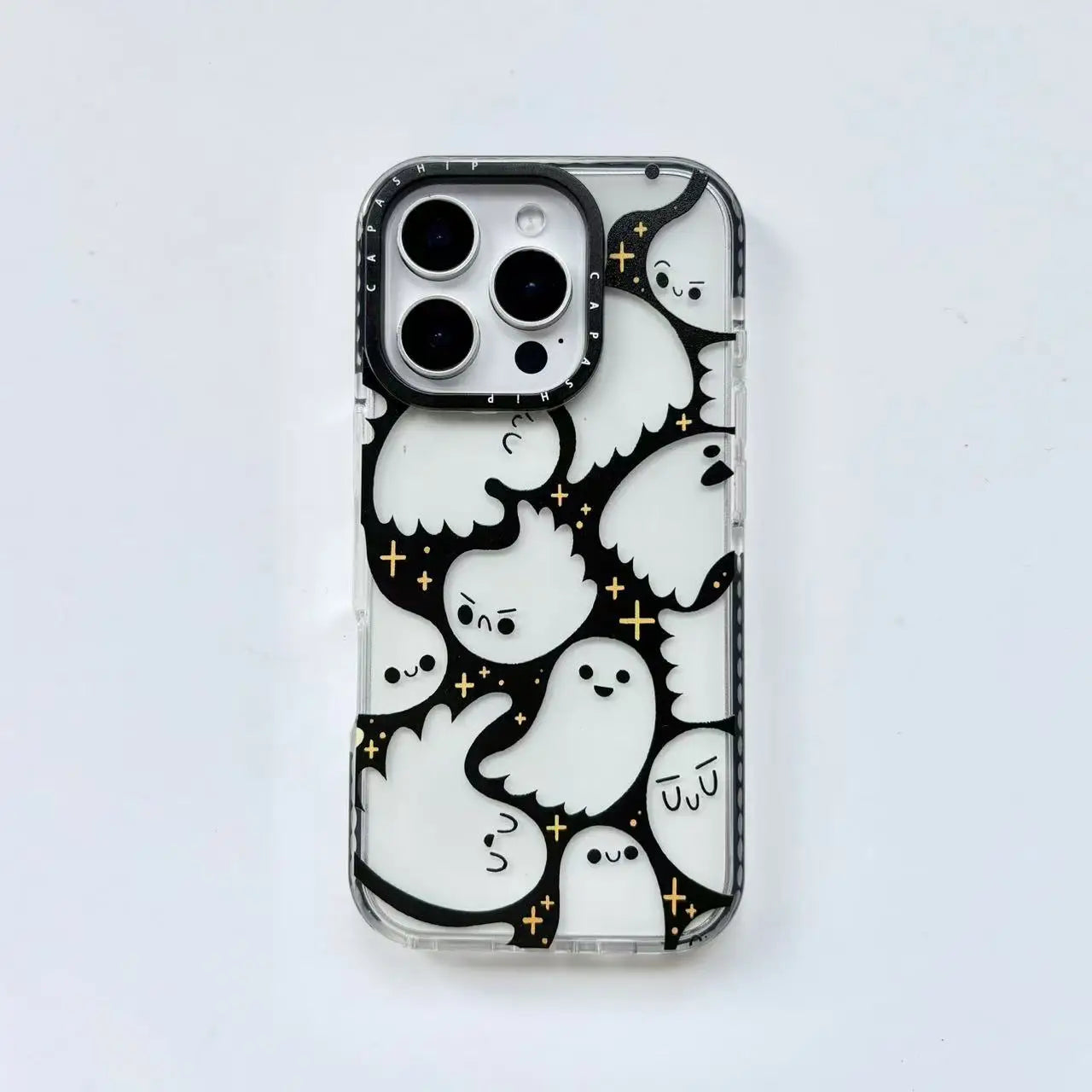 Cute Ghost Transparent Phone Case