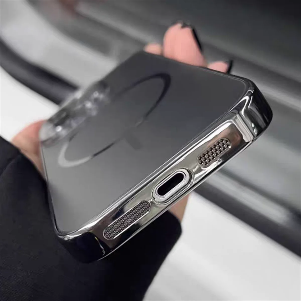 Nano Frosted Magnetic Lens Protect Case