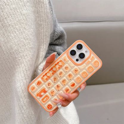 Cartoon Kitty Jelly Bread Phone Case