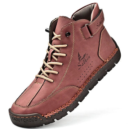 AutumnCraft™ Handmade Leather Ankle Boots