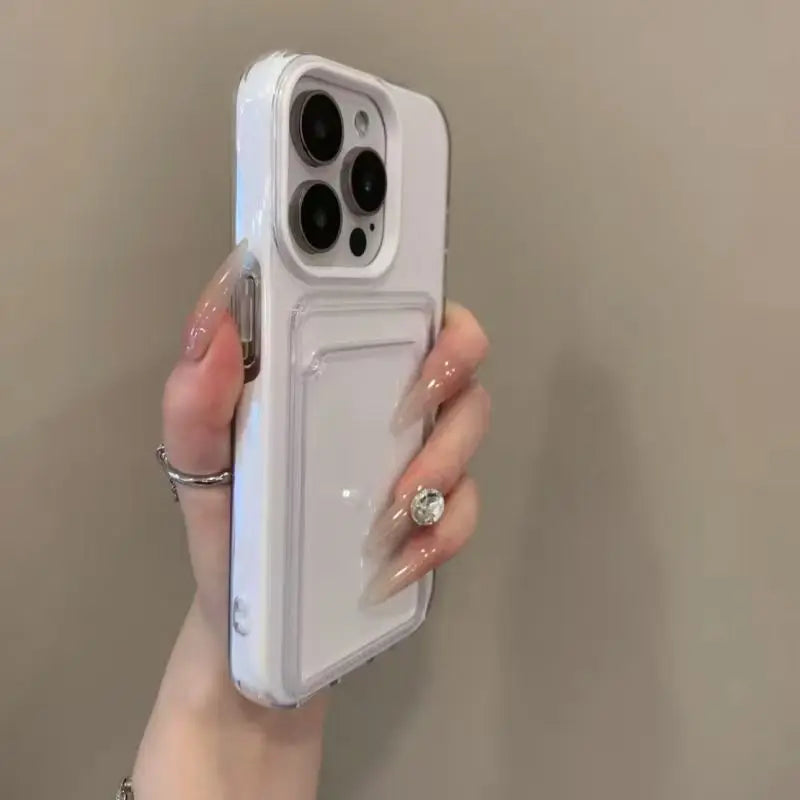 Card Holder Bumper Case For iPhone