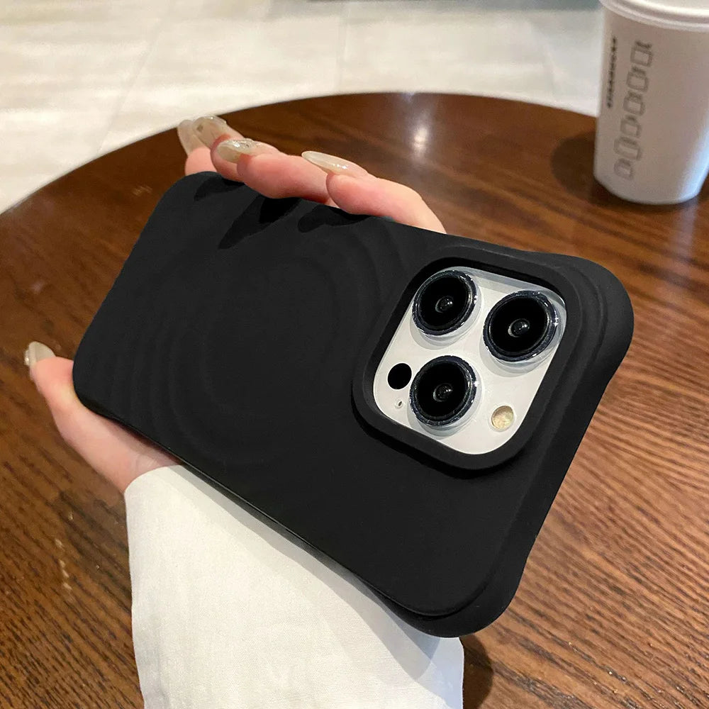 Magnetic Silicone Magsafe Phone Case