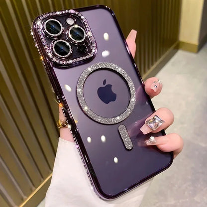 Glitter Transparent Phone Case