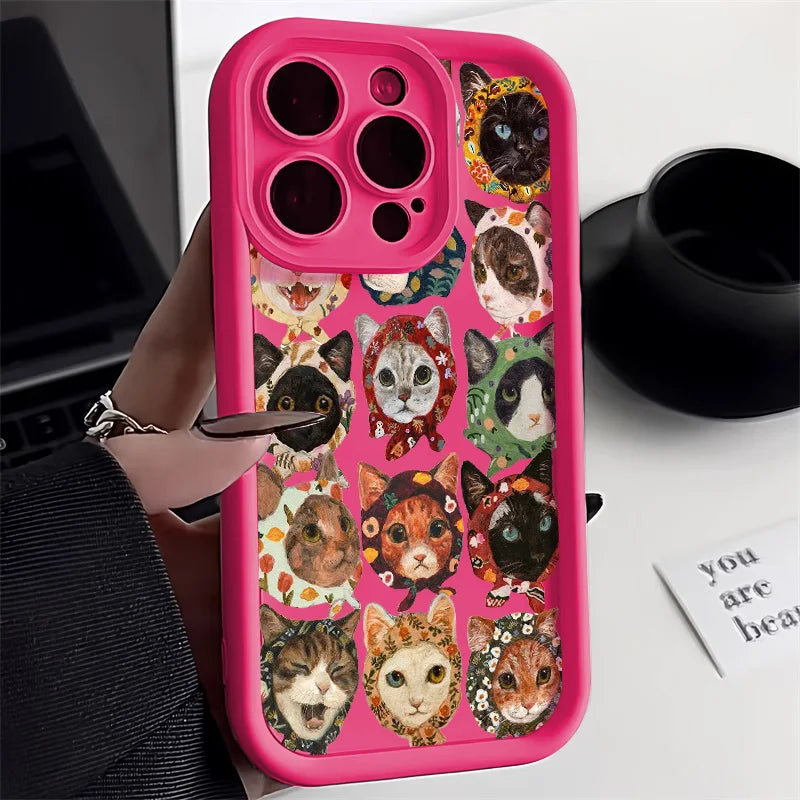 Cute Flower Frog Strawberry Phone Case