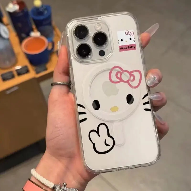 Pink Hello Kitty Magnetic Phone Case