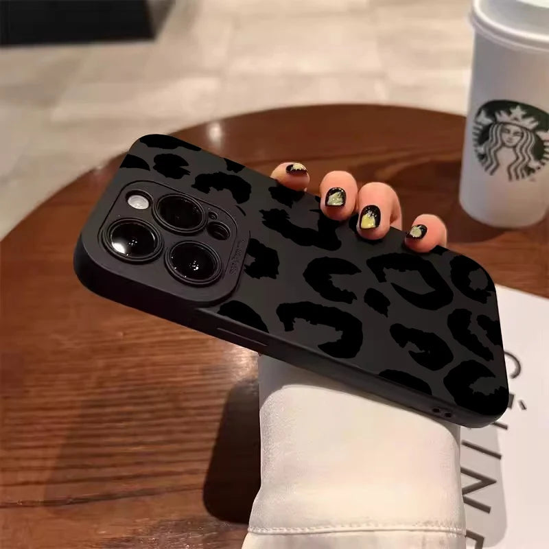 Leopard Design TPU Phone Case