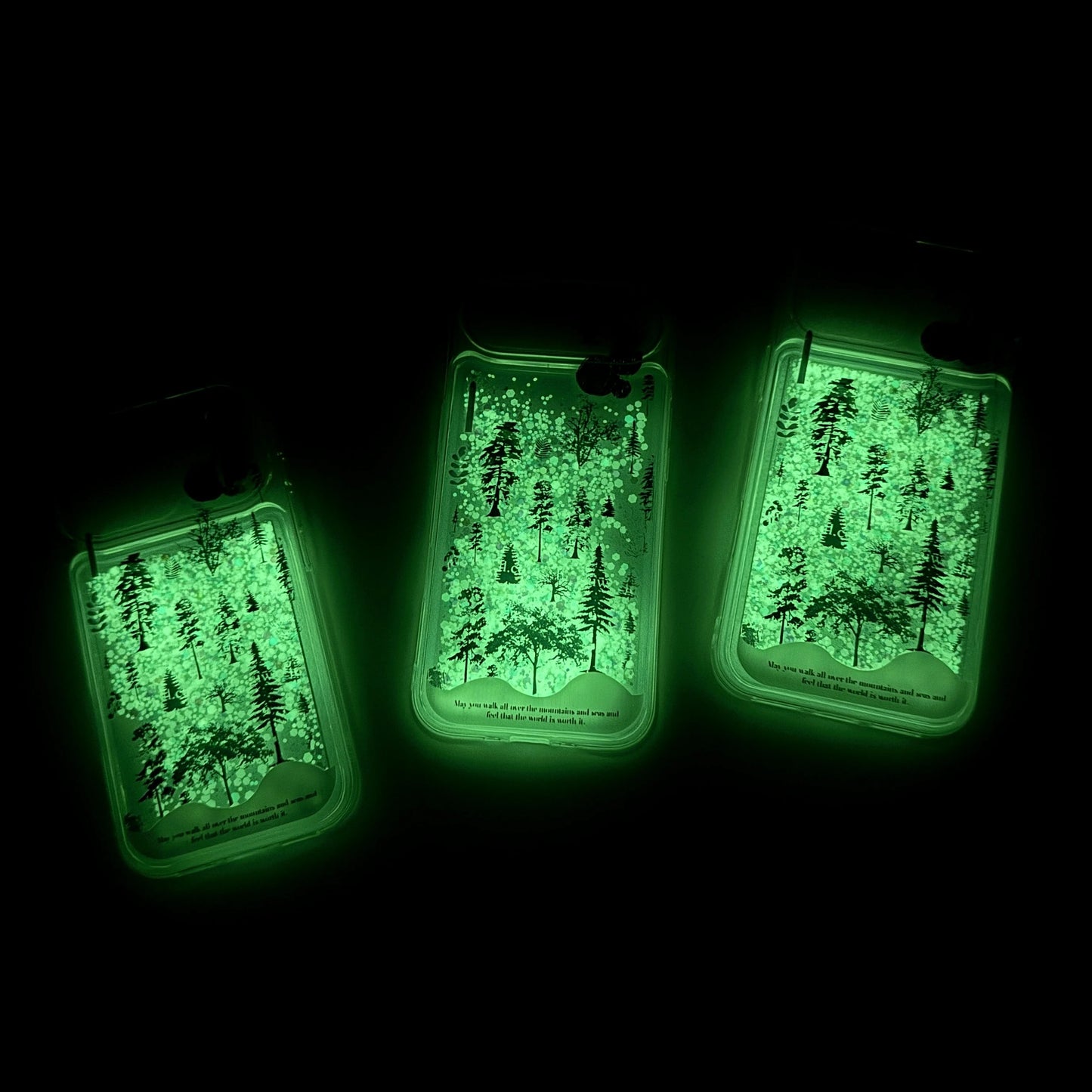 Noctilucent Quicksand Glitter Phone Case