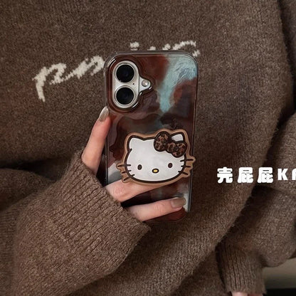 Kitty Grip Holder Gradient Phone Case