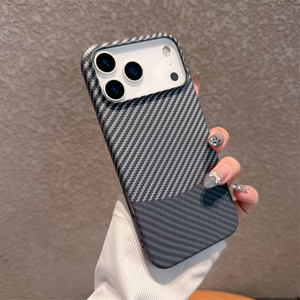 Carbon Fiber Thin Hard Case for iPhone