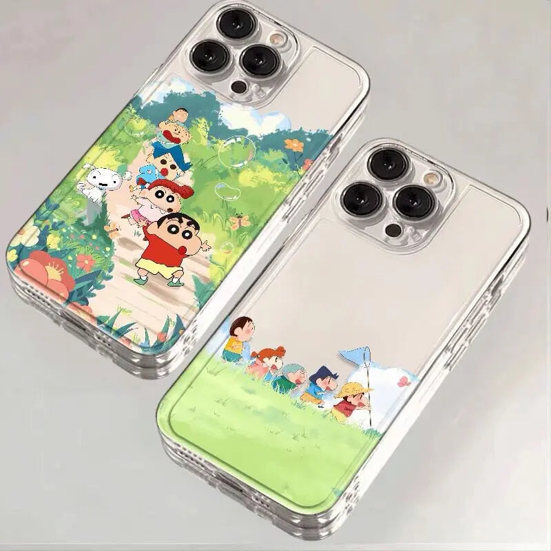 Crayon Shin-chan Clear Phone Case