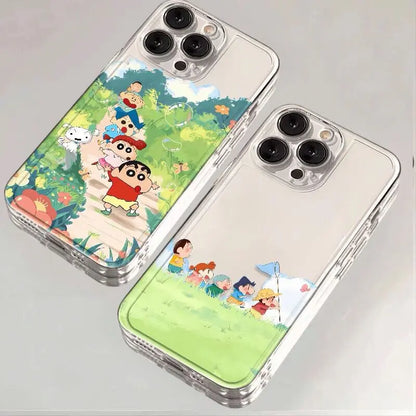 Crayon Shin-chan Clear Phone Case