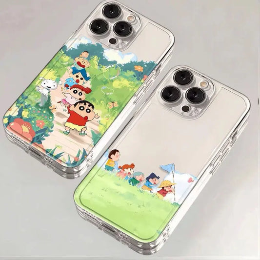 Crayon Shin-chan Clear Phone Case