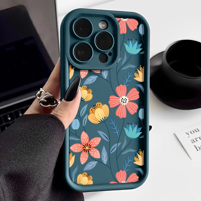Colorful Flowers Phone Case