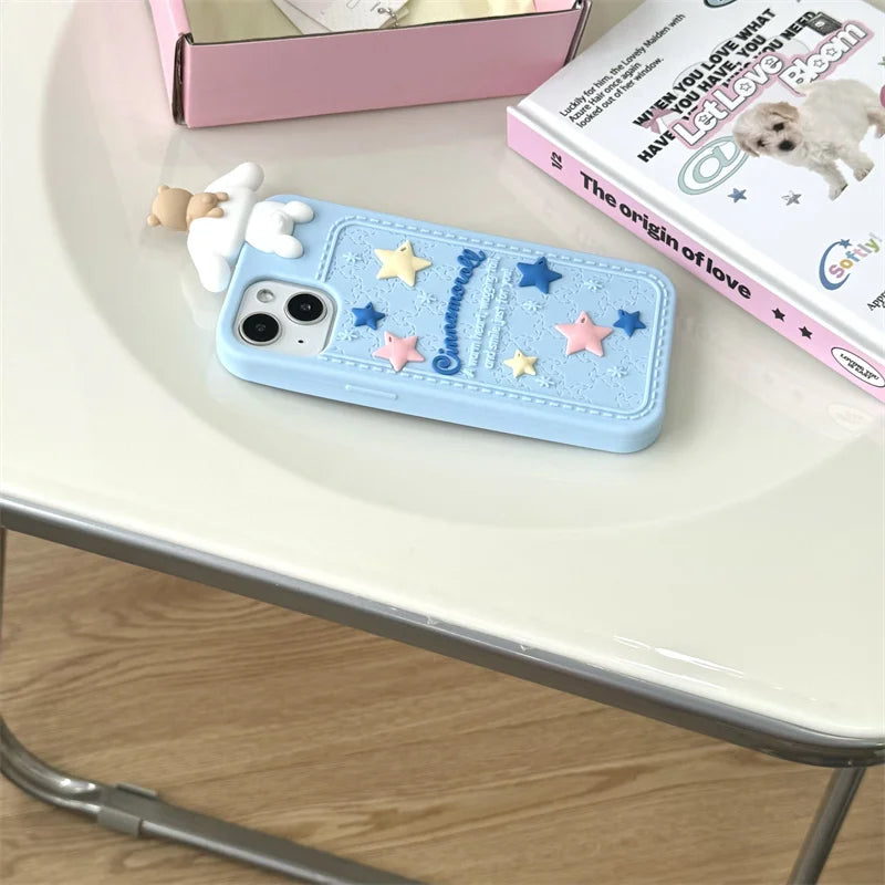 3D Cartoon Cinnamoroll Phone Case