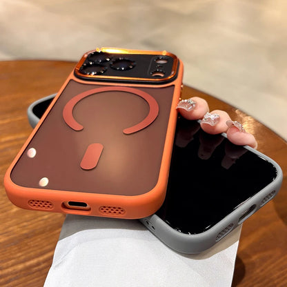 Magnetic Metal Bumper Case For iPhone