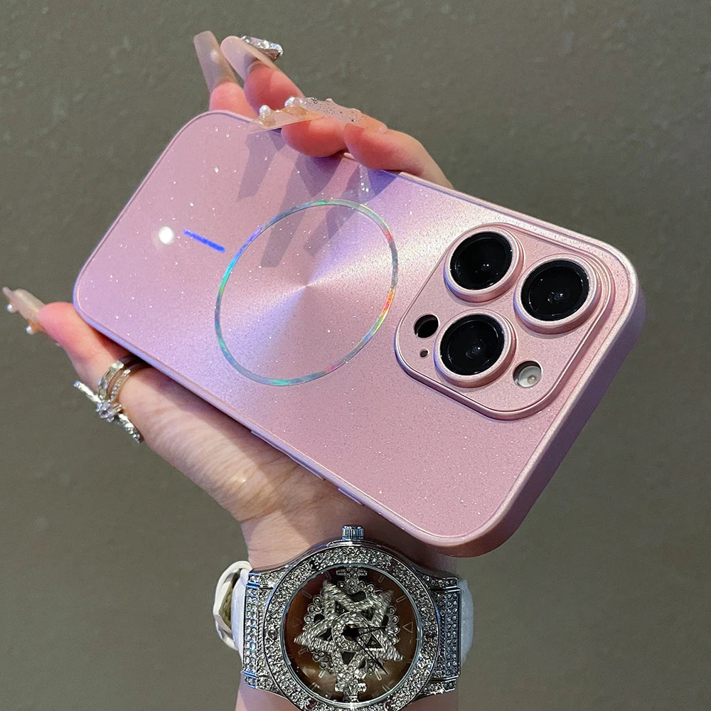 Glitter Aurora Magnetic Phone Case