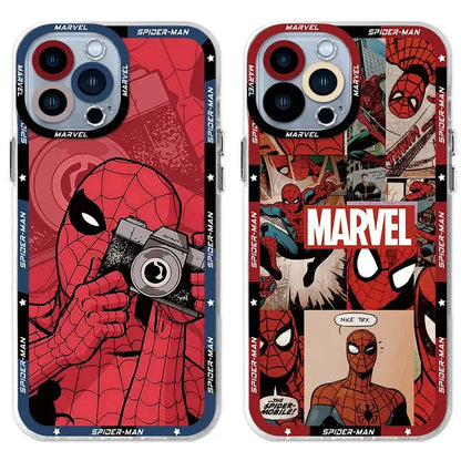 Marvel Spider-Man Clear Phone Case