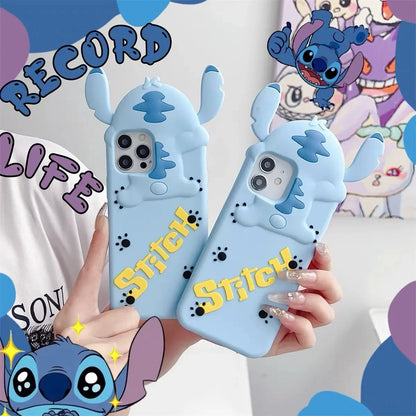 3D Disney Cartoon Stitch Phone Case
