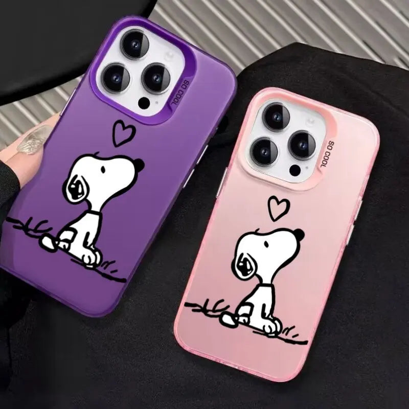 Love Heart Snoopy Phone Case