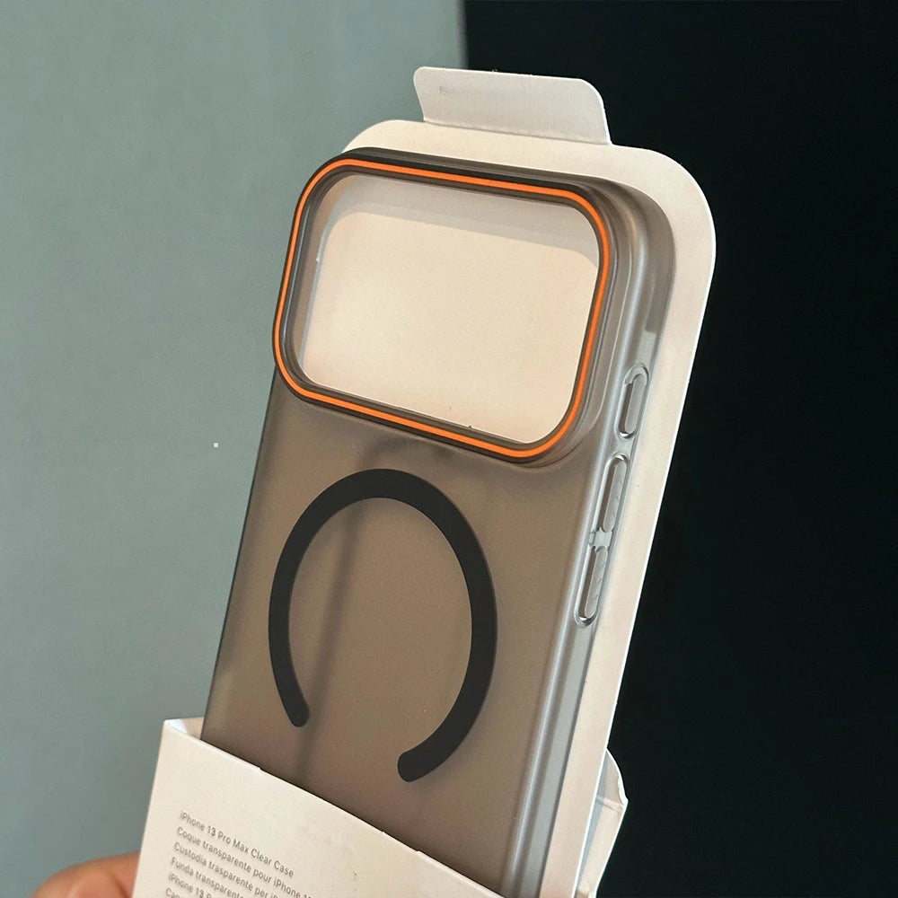 Matte Clear Magnetic Case