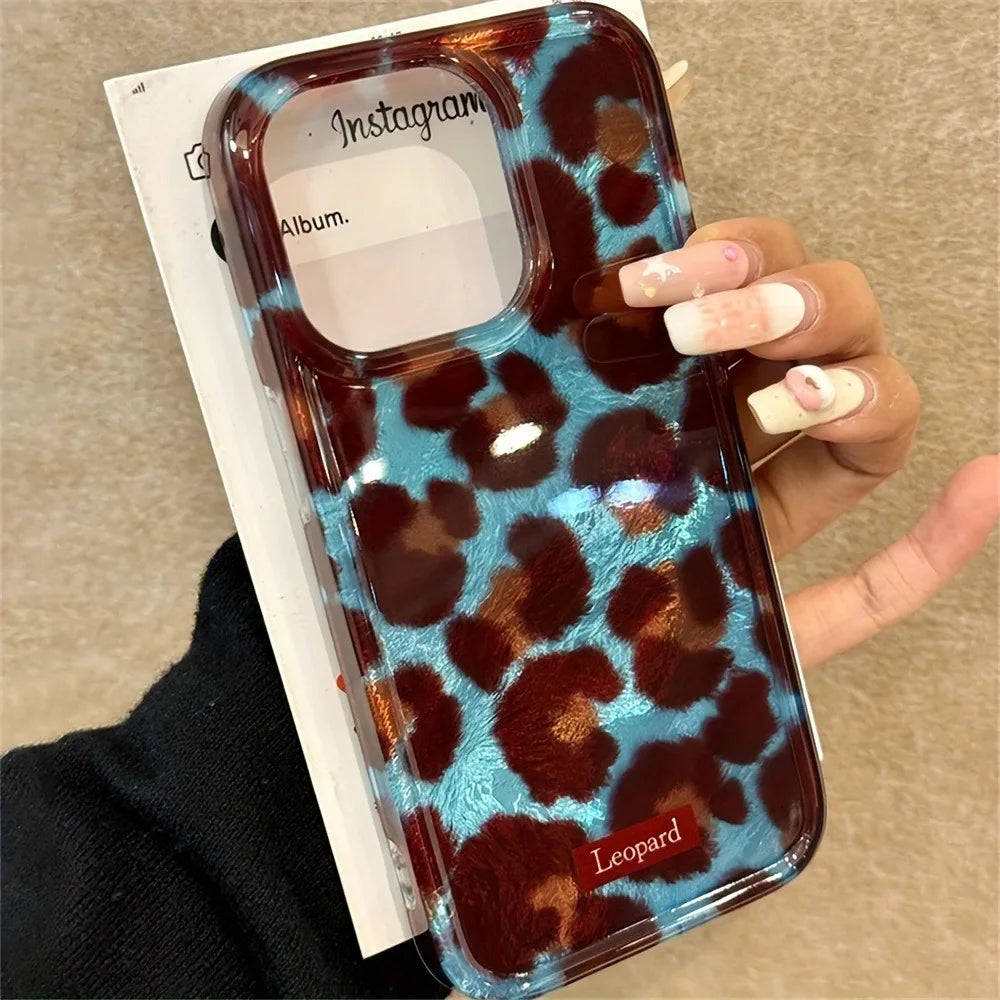 Smudge Leopard Print Phone Case