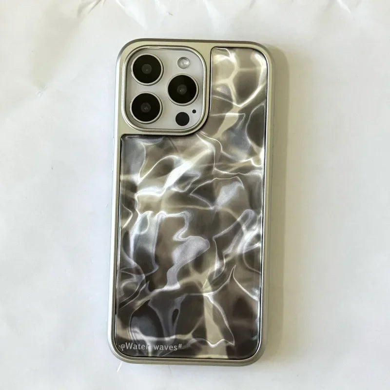 Water Ripple Soft Phone Case For iPhone