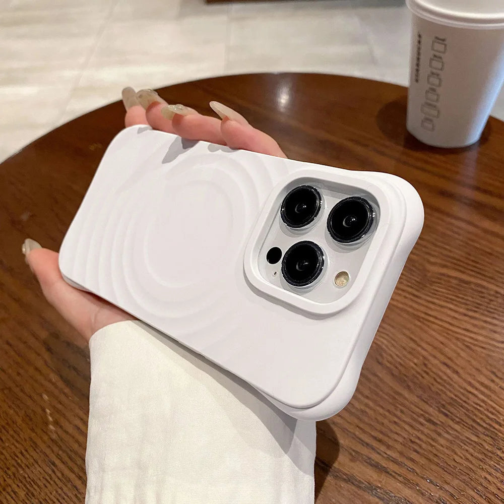 Magnetic Silicone Magsafe Phone Case