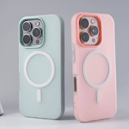 Matte Candy Color Magnetic MagSafe Phone Case