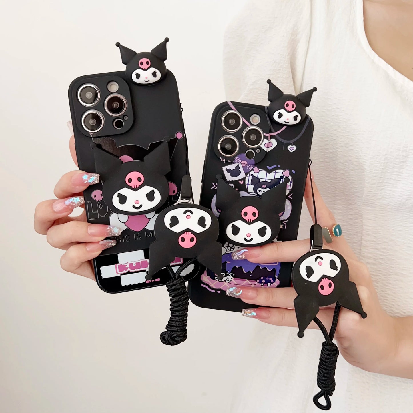 Cute Kuromi Phone Case for iPhone