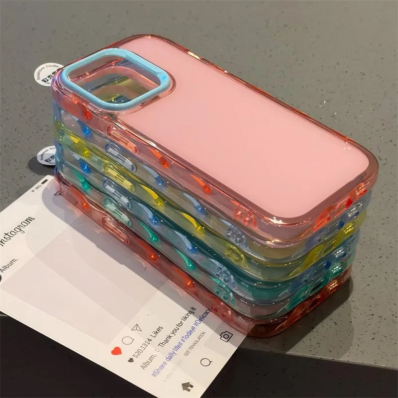 Jelly Candy Shockproof Silicone Phone Case